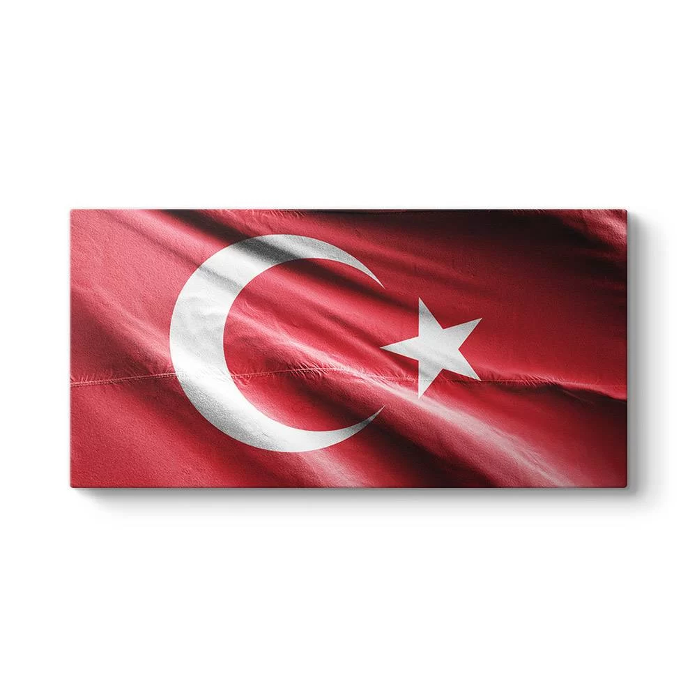 Dalgalanan Türk Bayrağı - Model 5